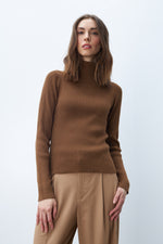 Load image into Gallery viewer, Line Turtle Neck Sweater Hadley
