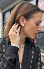 Load image into Gallery viewer, Rebekah Price Moonlight Rivoli Bracelet
