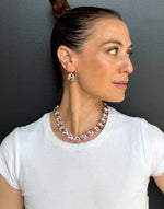 Load image into Gallery viewer, Rebekah Price Light Rose Rivoli Drops- Rose Gold
