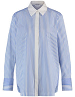 Load image into Gallery viewer, Gerry Weber Stripe Blouse White Blue
