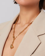 Load image into Gallery viewer, Jenny Bird Puffy Heart Necklace
