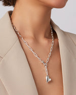 Load image into Gallery viewer, Jenny Bird Puffy Heart Necklace
