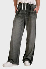 Load image into Gallery viewer, Elan Jogger Denim with Side Stripe
