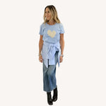 Load image into Gallery viewer, Kerri Rosenthal Suke Imperfect Heart Tee
