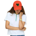 Load image into Gallery viewer, Kerri Rosenthal Imperfect Velvet Heart Hat
