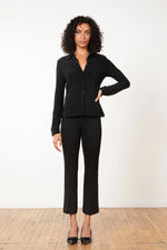 Load image into Gallery viewer, Avenue Montaigne Crop Flared Pant Leo
