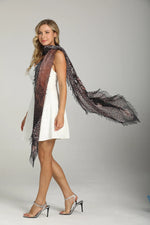 Load image into Gallery viewer, Love's pure light scarf  LEOPARD'S NEW STANCE
