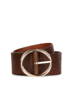 Load image into Gallery viewer, Iris Setlakwe Genuine Leather belt with twist buckle
