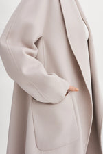 Load image into Gallery viewer, Larmaque DB Wool Coat Thara
