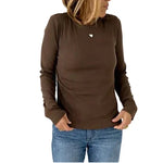 Load image into Gallery viewer, Kerri Rosenthal Long Sleeve Rib Tee
