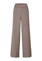Load image into Gallery viewer, Marc Aurel Brown Printed knit Trouser
