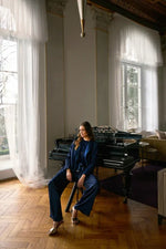 Load image into Gallery viewer, Marc Aurel DB Blazer with Gold Buttons
