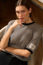 Load image into Gallery viewer, Marc Aurel Sweater in mesh structure
