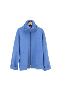 Maria Bellentani Boiled wool jacket with zipper no