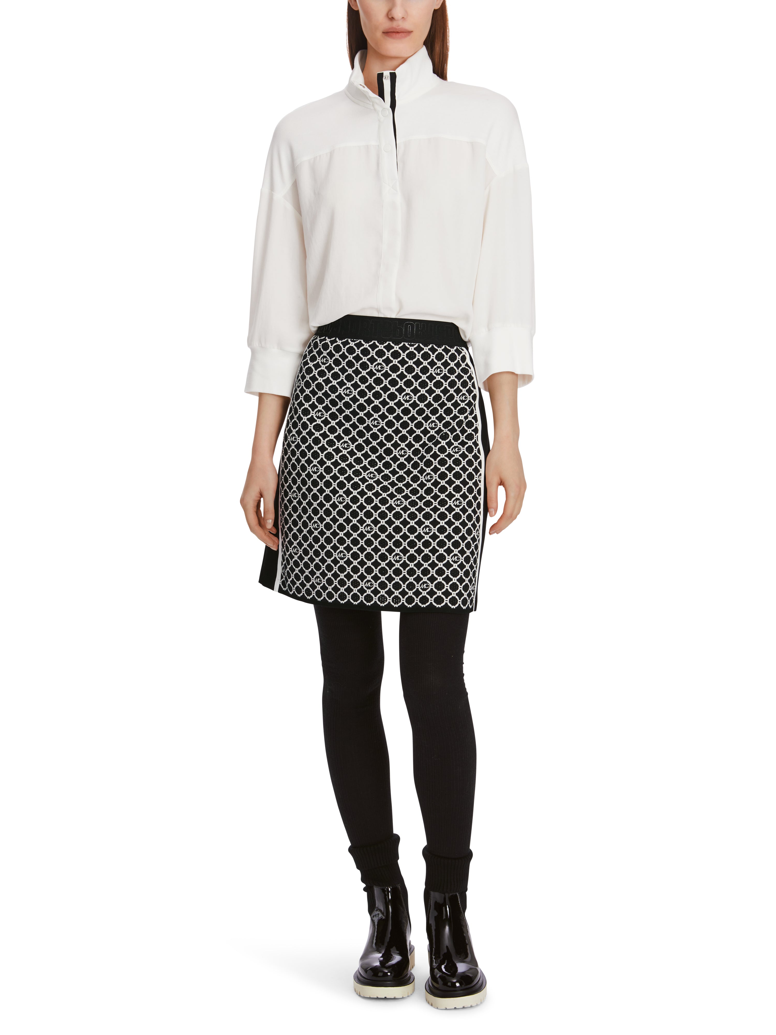 Marc Cain Skirt Black/White