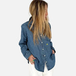 Load image into Gallery viewer, Kerri Rosenthal Mia Denim Shirt
