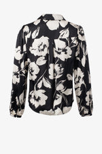 Load image into Gallery viewer, Iris Satin Floral Blouse
