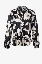 Load image into Gallery viewer, Iris Satin Floral Blouse
