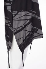 Load image into Gallery viewer, Naya Tunic in grey and black print
