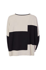 Load image into Gallery viewer, Naya Top in Black/Cream
