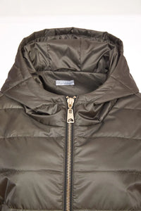 Naya Short Quilted Jacket  Khaki