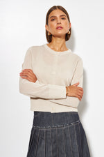 Load image into Gallery viewer, Line Cardigan Norah in Seashell Shimmer
