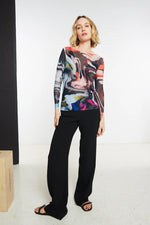 Load image into Gallery viewer, AMB Double Sheer Printed Tops
