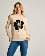Load image into Gallery viewer, Lisa Todd Cotton Sweater Poppy Hoodie
