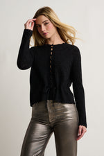 Load image into Gallery viewer, Lisa Todd Sweater Love Lace
