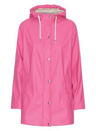 Ilse Jacobsen Rain Coat Bright Pink – Optionsforher