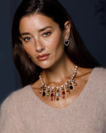 Load image into Gallery viewer, Rebekah Price Heartbeat Silk Earrings
