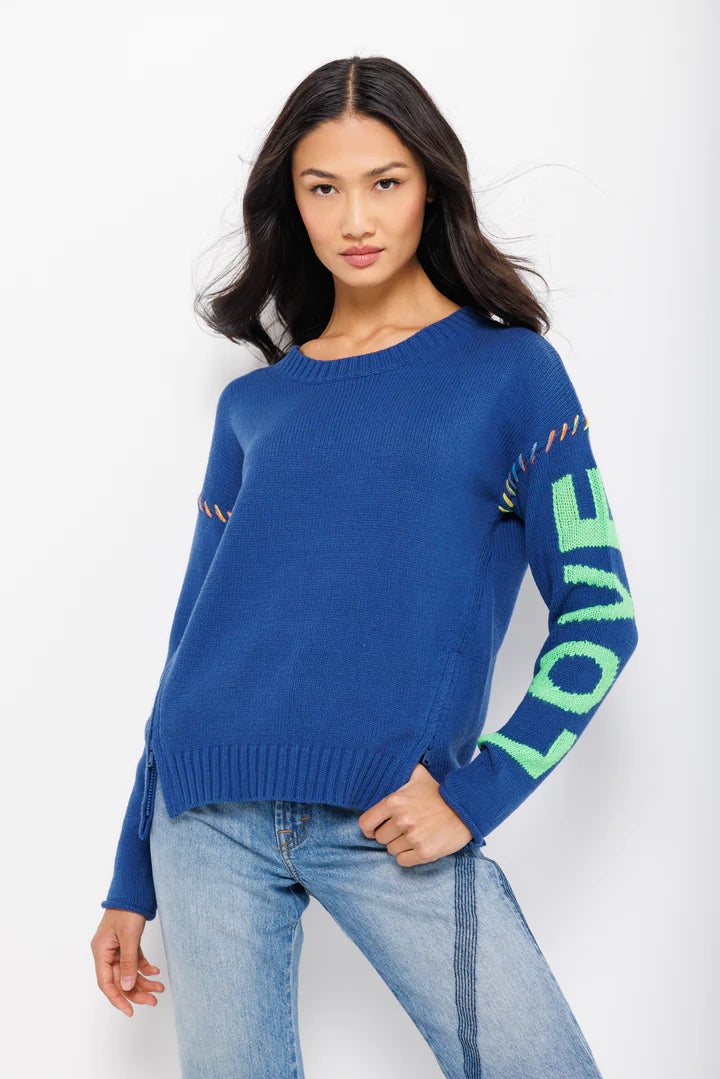 Lisa Todd Cotton Sweater Love Crush