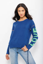 Load image into Gallery viewer, Lisa Todd Cotton Sweater Love Crush
