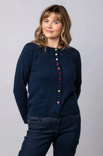 Load image into Gallery viewer, Estheme Cashmere Sweater Multi Colour Buttons
