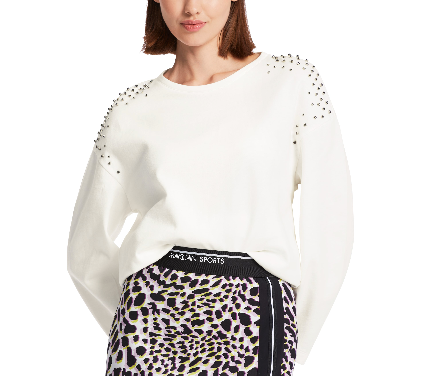 Marc Cain Sweatshirt with stud detail