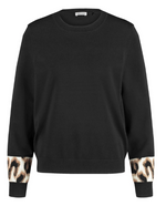 Load image into Gallery viewer, Gerry Weber Sweater with Print trim on sleeve
