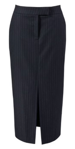 Cambio Navy Pinstripe Skirt Heaven