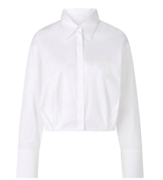 Marc Cain Cropped Cotton Blouse