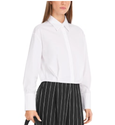 Marc Cain Cropped Cotton Blouse