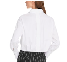 Marc Cain Cropped Cotton Blouse