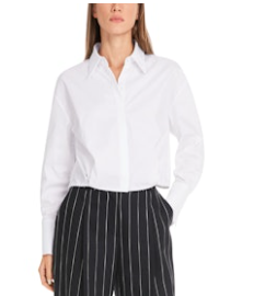 Marc Cain Cropped Cotton Blouse