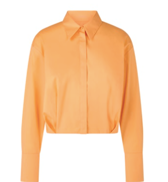 Marc Cain Cropped Cotton Blouse