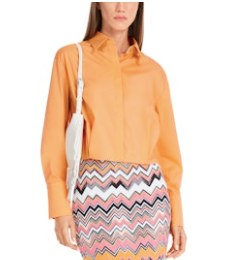 Marc Cain Cropped Cotton Blouse