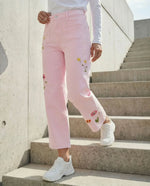 Load image into Gallery viewer, Cambio Tess Pocket Cropped Petal Rose
