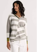 Load image into Gallery viewer, Zaket &amp; Plover V-Neck Cotton Sweater
