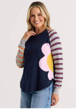 Load image into Gallery viewer, Zaket &amp; Plover CrewNeck Sweater in Navy
