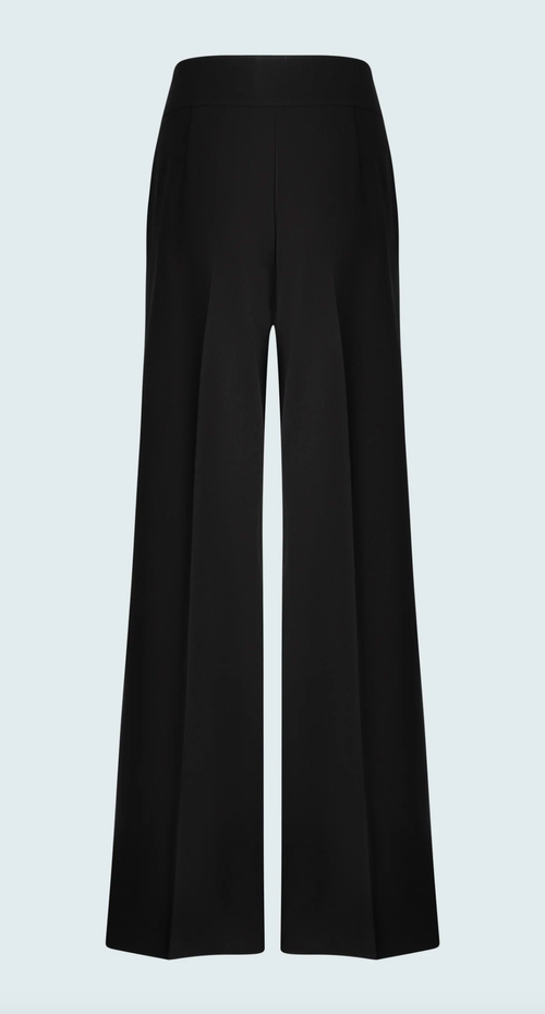 Iris Setlakwe Pintuck Wide leg pants in Black