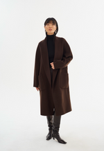 Load image into Gallery viewer, Larmaque DB Wool Coat Thara
