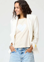 Load image into Gallery viewer, Kerri Rosenthal White Summer Blazer
