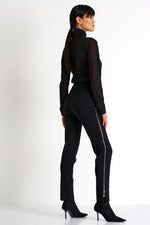 Load image into Gallery viewer, Shan Straight leg pant with zipper
